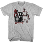 Muhammad Ali the Greatest Vintage-Inspired Graphic Gray Heather T-Shirt