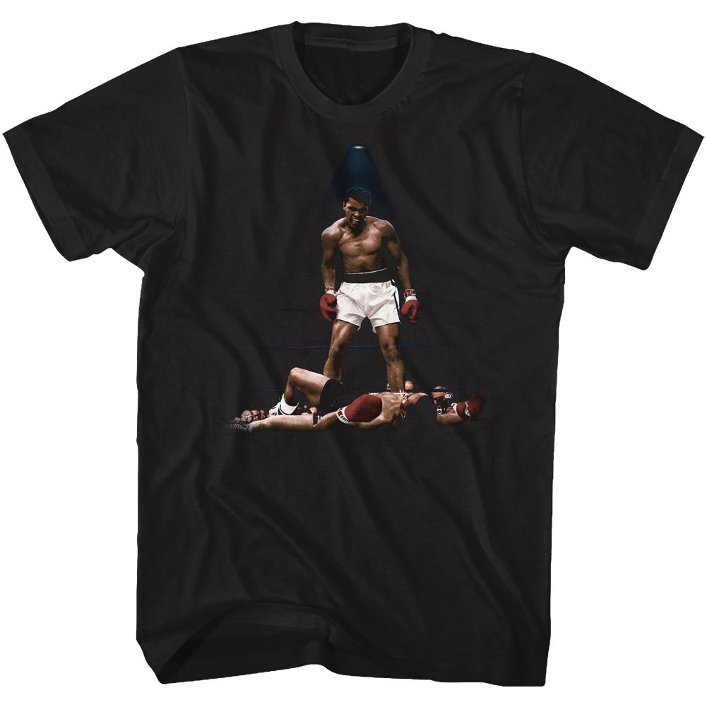 Muhammad Ali All Over Again Heritage Graphic Black T-Shirt