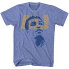 Muhammad Ali Look Iconic Graphic Light Blue Heather T-Shirt