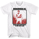 Muhammad Ali Lurkin Timeless Graphic White T-Shirt