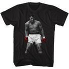 Muhammad Ali Again Classic Graphic Black T-Shirt