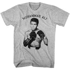 Muhammad Ali Nough Said Iconic Graphic Gray Heather T-Shirt