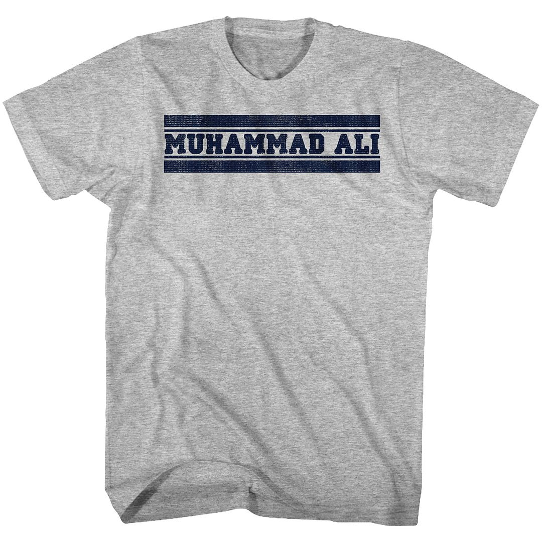Muhammad Ali Gym Shirt Signature Graphic Gray Heather T-Shirt