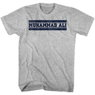 Muhammad Ali Gym Shirt Signature Graphic Gray Heather T-Shirt