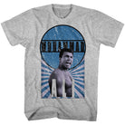 Muhammad Ali Burst O Hammad Gray Heather T-Shirt