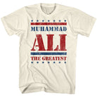 Muhammad Ali Stars & Stars Vintage-Inspired Graphic Natural T-Shirt
