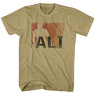 Muhammad Ali Iconic Graphic Khaki Heather T-Shirt