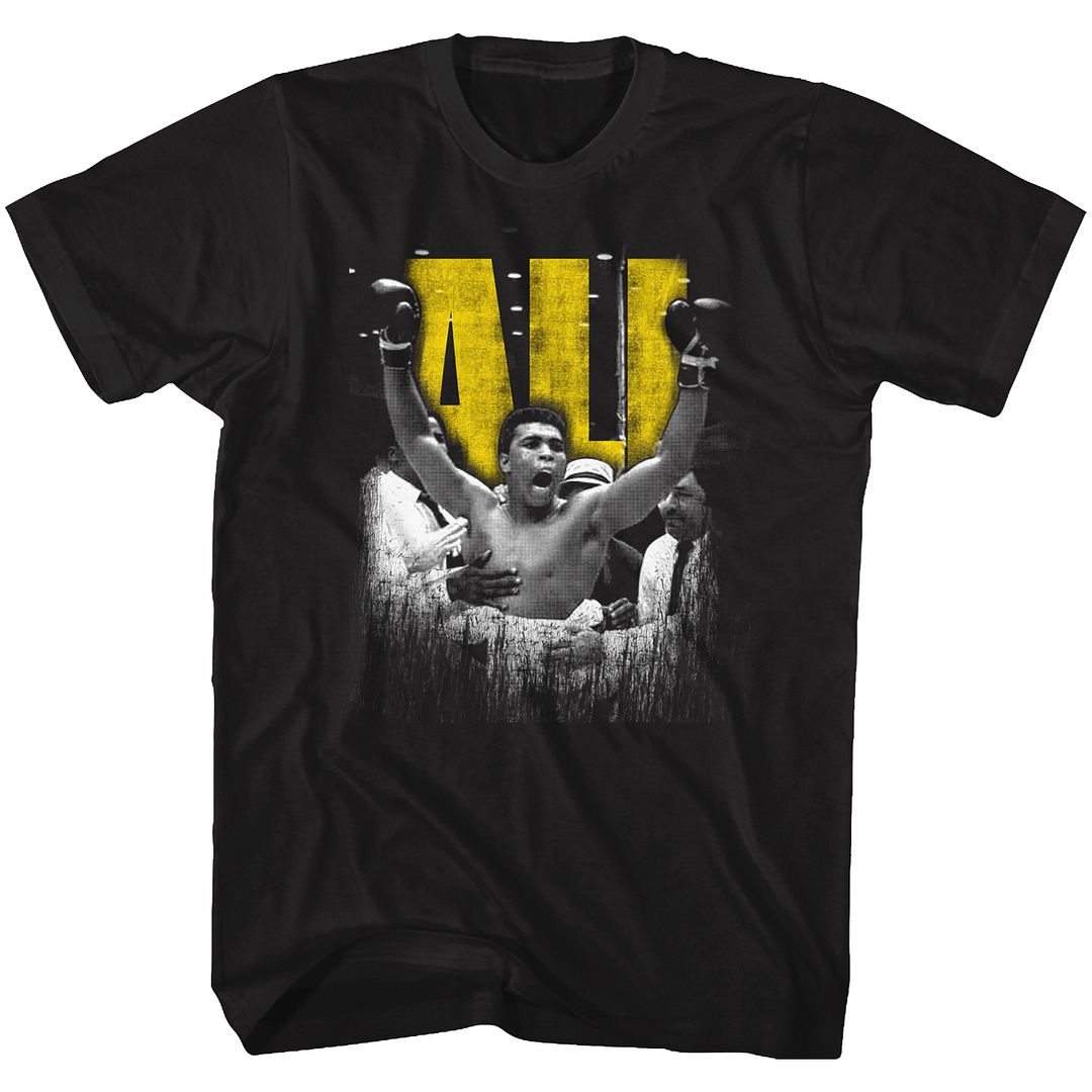 Muhammad Ali Super Ali Black T-Shirt
