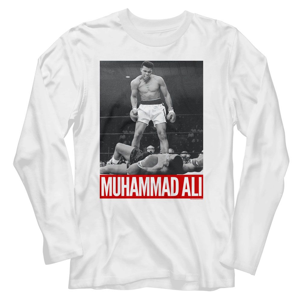 Muhammad Ali 1968 Signature Graphic White T-Shirt