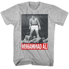 Muhammad Ali 1068 Timeless Graphic Gray Heather T-Shirt