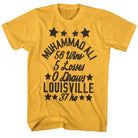Muhammad Ali Stars Heritage Graphic Ginger T-Shirt