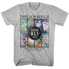 Muhammad Ali Collage Classic Graphic Gray Heather T-Shirt