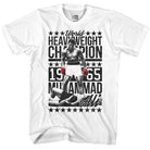 Muhammad Ali Sixfourchamp Heritage Graphic White T-Shirt