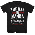 Muhammad Ali Thrilla Black T-Shirt