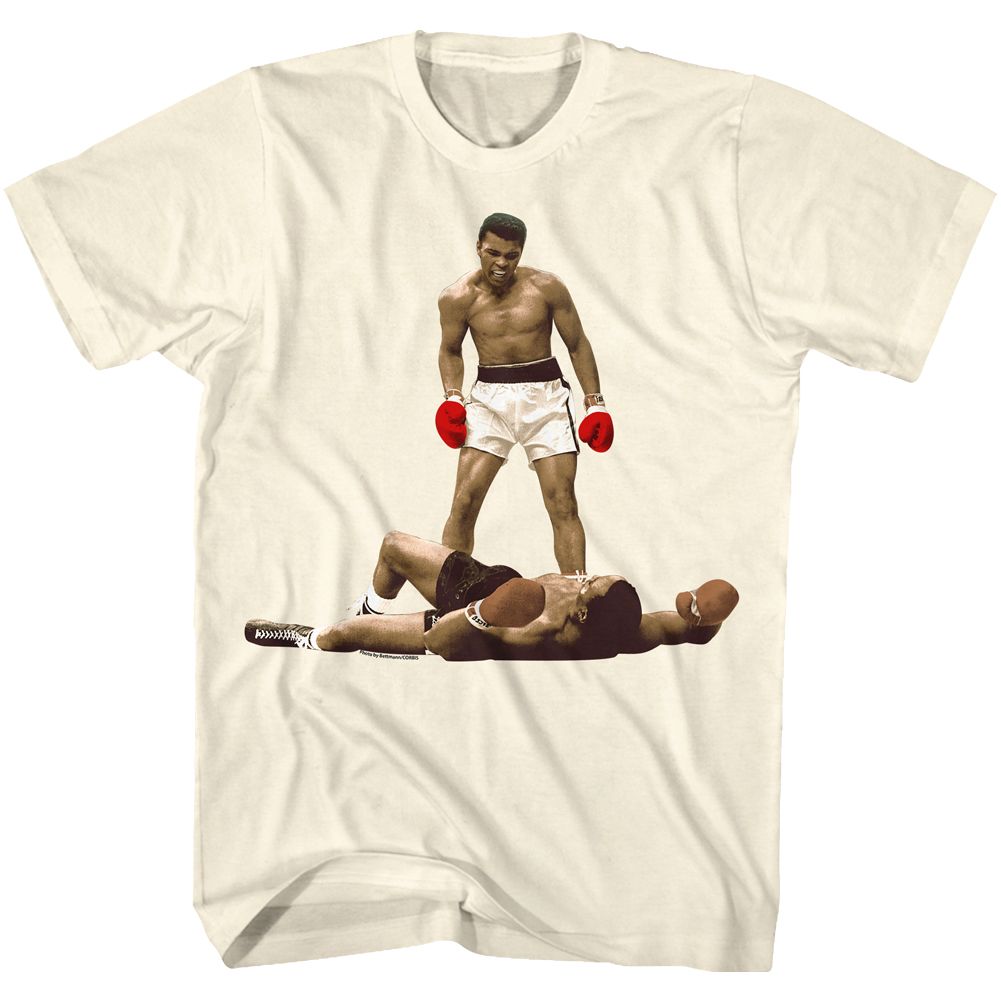 Muhammad Ali I Am the Greatest Classic Graphic Natural T-Shirt
