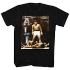 Muhammad Ali Holler at Your Boy Iconic Graphic Black T-Shirt