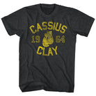 Muhammad Ali Cassiusclay Classic Graphic Black Heather T-Shirt