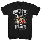 Muhammad Ali of All Time Iconic Graphic Black T-Shirt