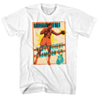 Muhammad Ali Bright Poster White T-Shirt