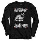 Muhammad Ali Heavychamp Classic Graphic Black T-Shirt