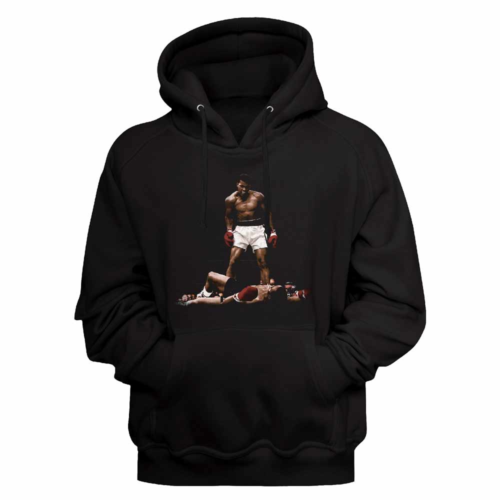 Muhammad Ali Over and Over Black Hoodie