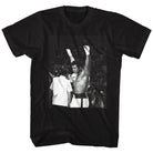 Muhammad Ali Hands in the Air Timeless Graphic Black T-Shirt