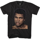 Muhammad Ali Big Face Signature Graphic Black T-Shirt
