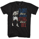 Muhammad Ali Like a Vintage-Inspired Graphic Black T-Shirt
