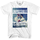 Muhammad Ali Impossible Is Nothing Classic Graphic White T-Shirt