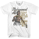 Muhammad Ali Floatsting Timeless Graphic White T-Shirt
