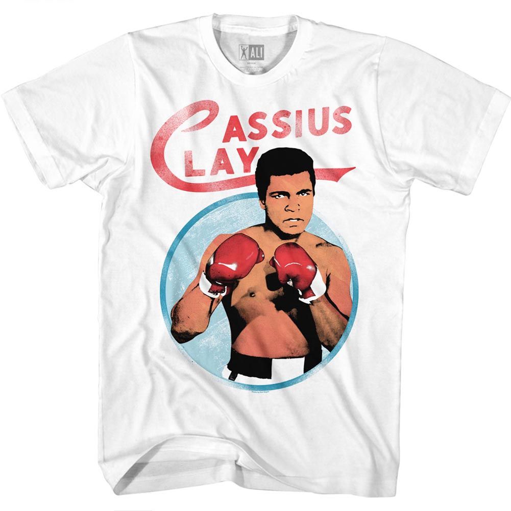Muhammad Ali Cassius Signature Graphic White T-Shirt