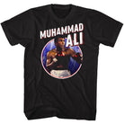 Muhammad Ali 1157-d35 Signature Graphic Black T-Shirt