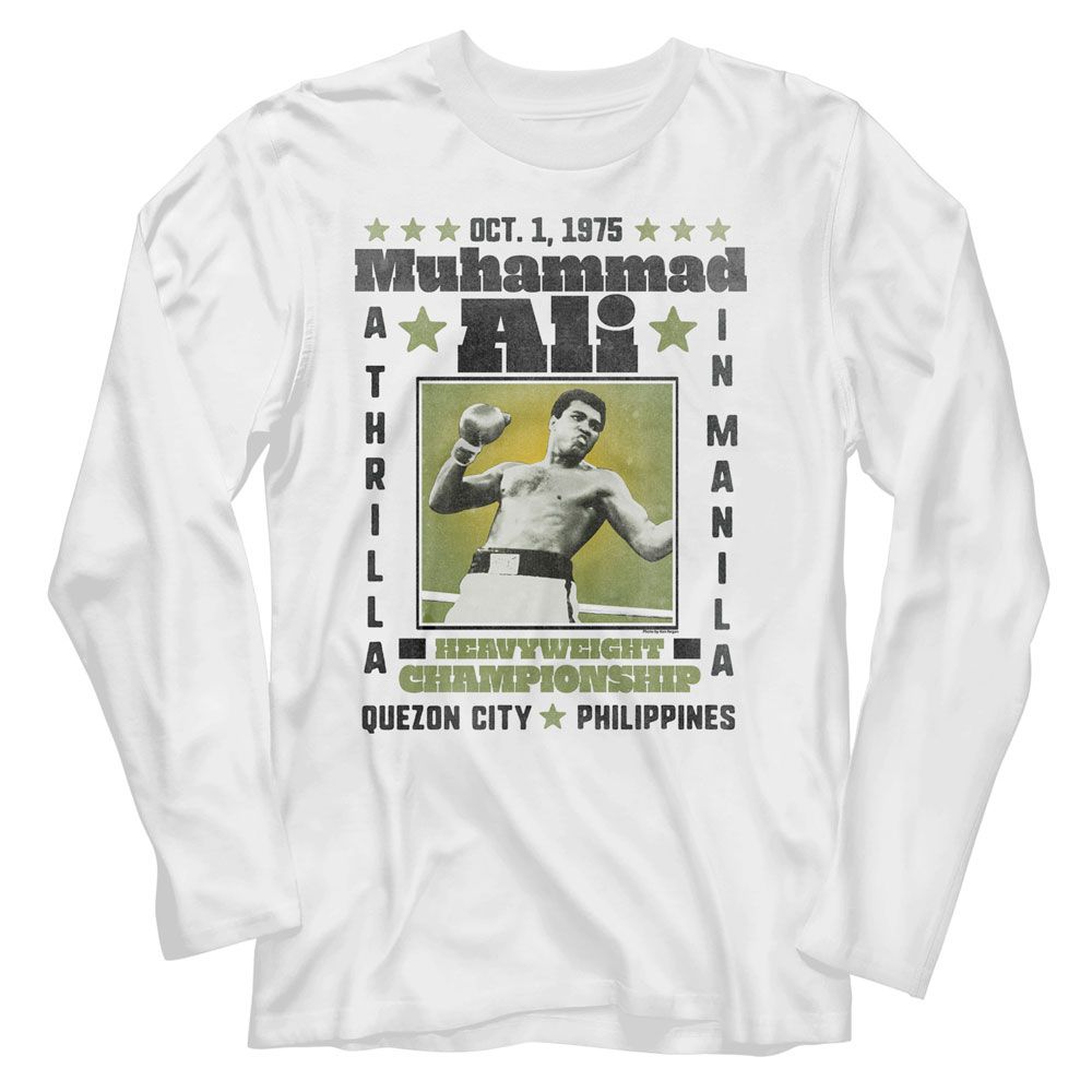 Muhammad Ali a Thrilla White T-Shirt