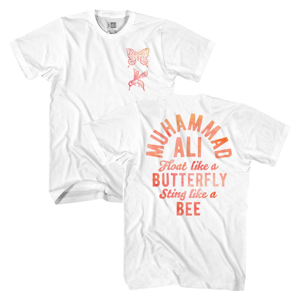 Muhammad Ali Bandb Vintage-Inspired Graphic White T-Shirt
