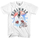 Muhammad Ali Alirwb Classic Graphic White T-Shirt