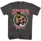 Muhammad Ali the Goat Timeless Graphic Smoke T-Shirt