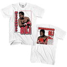 Muhammad Ali Greatest Vintage-Inspired Graphic White T-Shirt