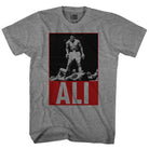 Muhammad Ali Liston Classic Graphic Graphite Heather T-Shirt