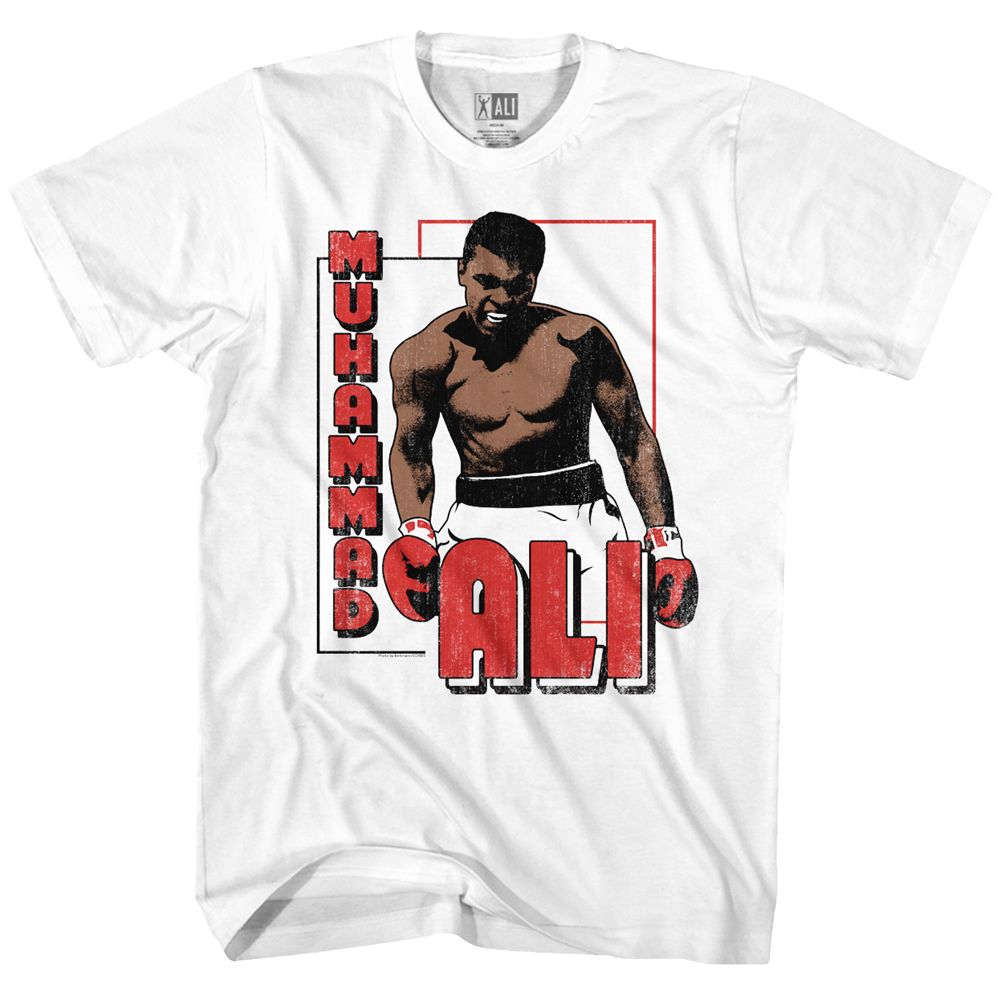 Muhammad Ali Greatest Timeless Graphic White T-Shirt