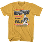 Muhammad Ali Telecast Signature Graphic Ginger T-Shirt