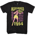 Muhammad Ali Goat 1964 Black T-Shirt