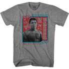 Muhammad Ali the Lip of Louisville Vintage-Inspired Graphic Graphite Heather T-Shirt