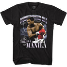 Muhammad Ali Thrilla and Lightning Timeless Graphic Black T-Shirt