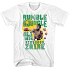 Muhammad Ali Rumble Jungle Heritage Graphic White T-Shirt