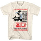 Muhammad Ali 1965 Poster Iconic Graphic Natural T-Shirt