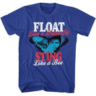 Muhammad Ali Float and Sting Royal T-Shirt