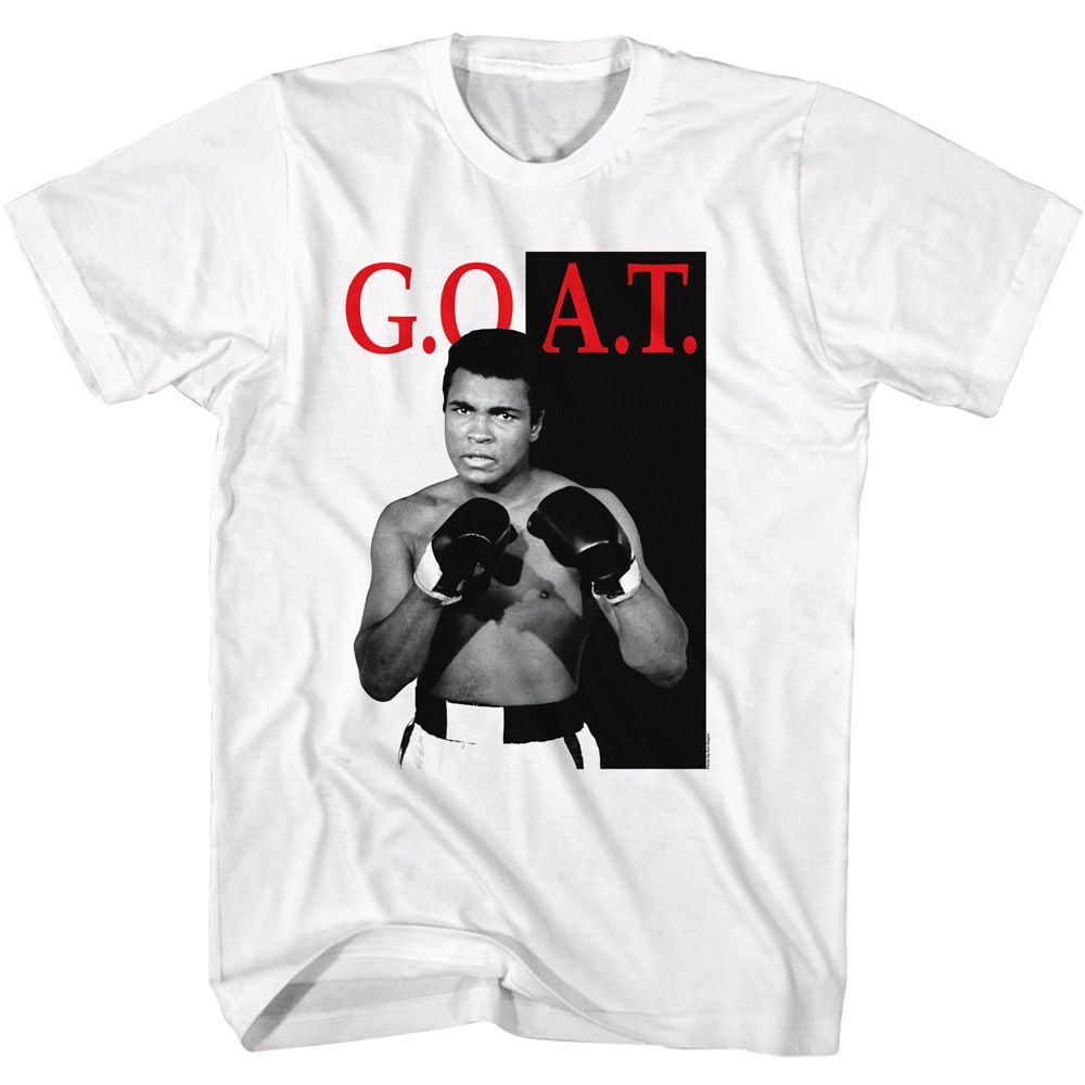 Muhammad Ali Greatest of All Time White T-Shirt
