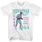 Muhammad Ali Rumble Young Man Rumble Classic Graphic White T-Shirt