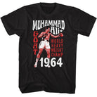 Muhammad Ali World Heavy Weight Champ Timeless Graphic Black T-Shirt