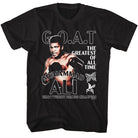 Muhammad Ali Ali-goat Champ Vintage-Inspired Graphic Black T-Shirt